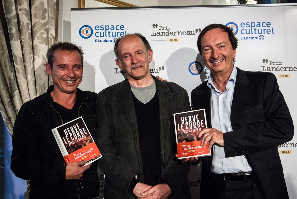 avec Caryl Férey autour d'Hervé Le Corre, Prix Landerneau Polar 2014