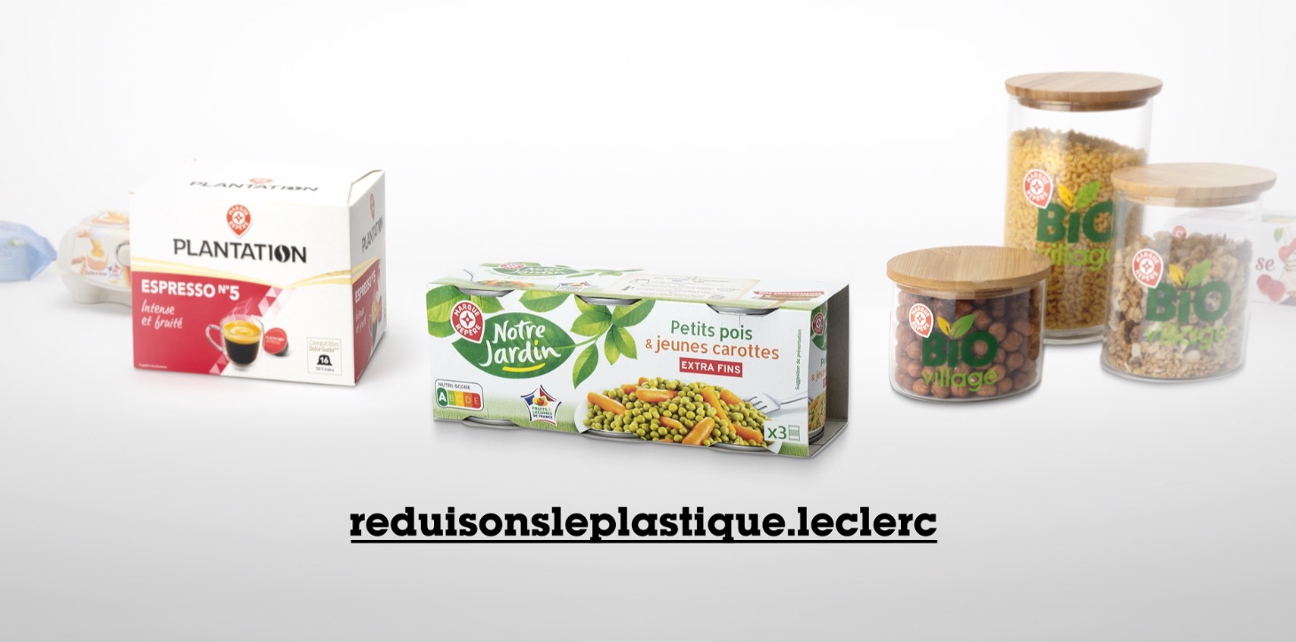 E.Leclerc lutte emballages plastiques