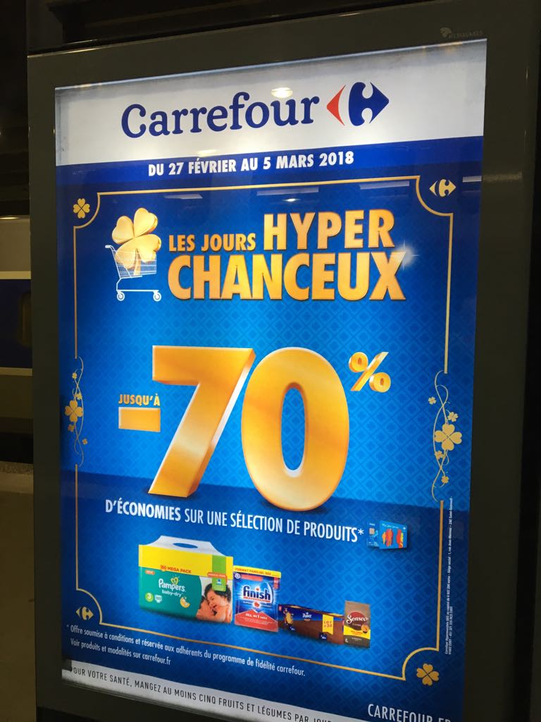 Carrefour promotion Pampers