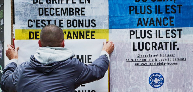 Prix des médicaments, la campagne chox de Médecins du Monde