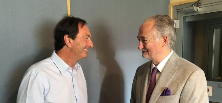 Michel-Edouard Leclerc et Jacques Attali