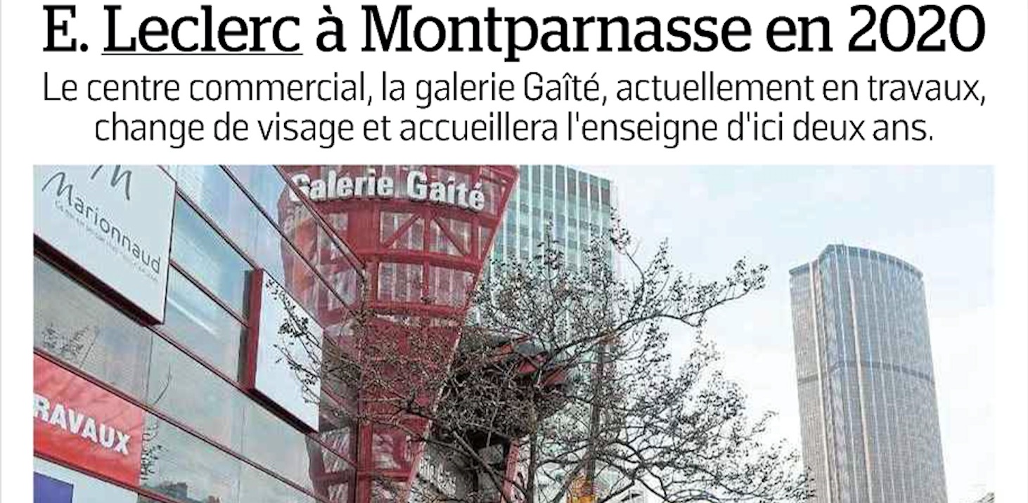 E.Leclerc Montparnasse : "On va pouvoir faire des courses de ouf en plein Paris !" E.Leclerc Paris Montparnasse