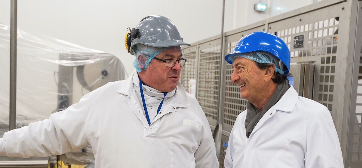 À la rencontre des équipes de l’abattoir le plus moderne d’Europe Voeux Michel-Edouard Leclerc Kermené