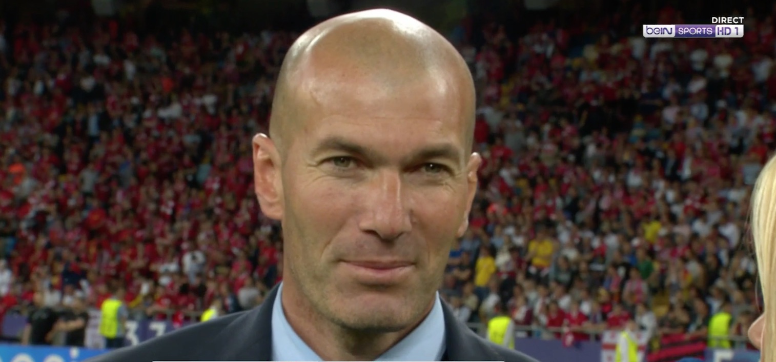Zidane : merci pour le spectacle ! Zinedine Zidane entraineur