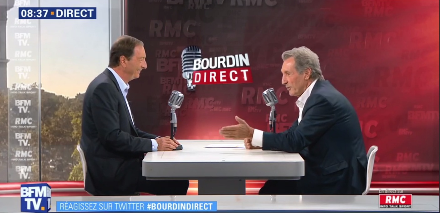 Vidéo : La rentrée chez Bourdin Michel-Edouard Leclerc BFMTV