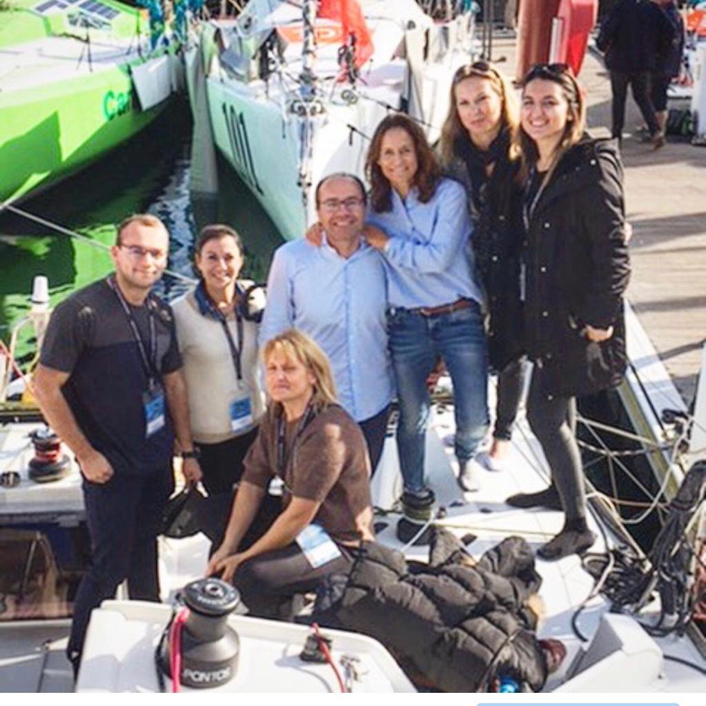 PHOTOS - Route du Rhum : Olivier Magré reprend la mer Olivier Magré Route du Rhum 2018