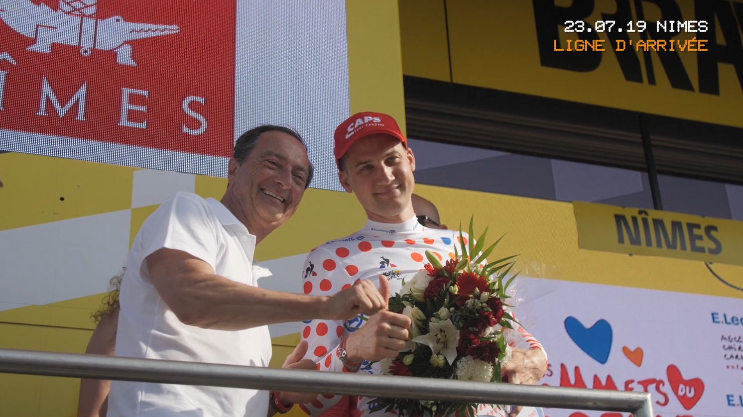 VIDEO - Une étape du Tour de France comme si vous y étiez ! Tour de France 2019 étape Nimes
