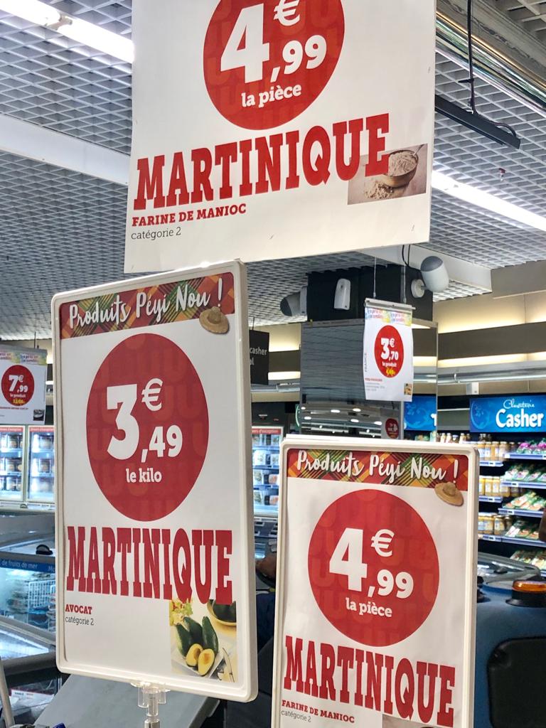 Pas de loi Alimentation dans les DOM TOM ! Loi Alimentation Martinique