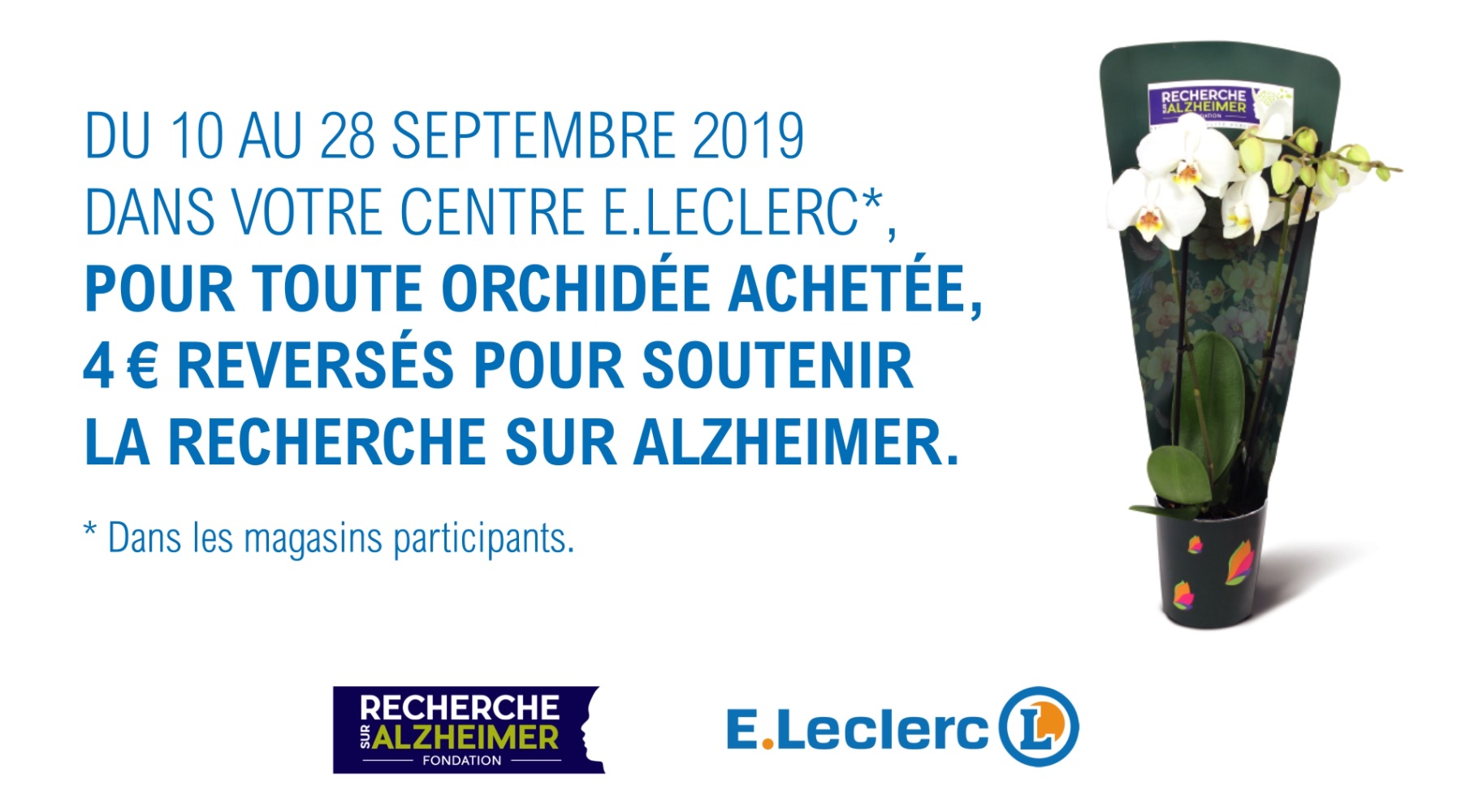 Une orchidée pour la mémoire : retour de l'opération de lutte contre Alzeihmer avec Nolwenn Leroy Opération Une orchidée pour la mémoire