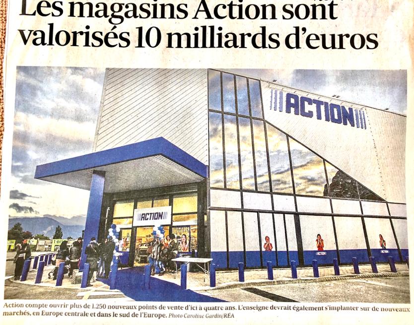 Magasins Action : le magasin physique au service de la promesse commerciale Action magasins