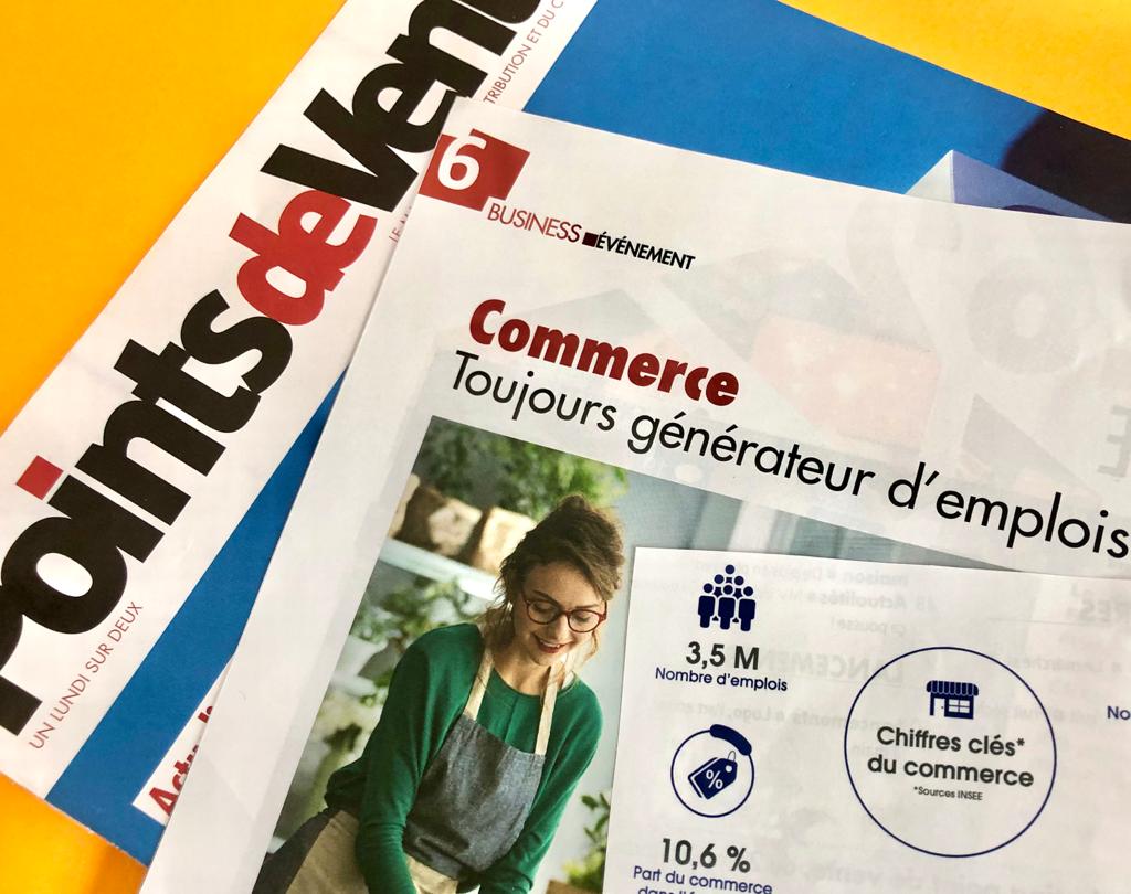 L'emploi est au top dans le secteur du commerce Emploi commerce top