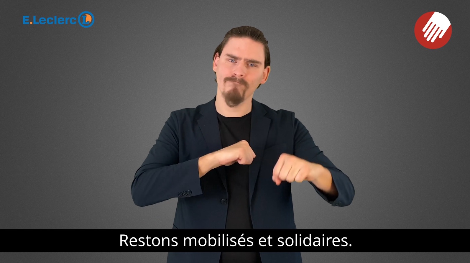 Covid-19 : se mobiliser aussi pour les sourds et malentendants Coronavirus E.Leclerc Handicap