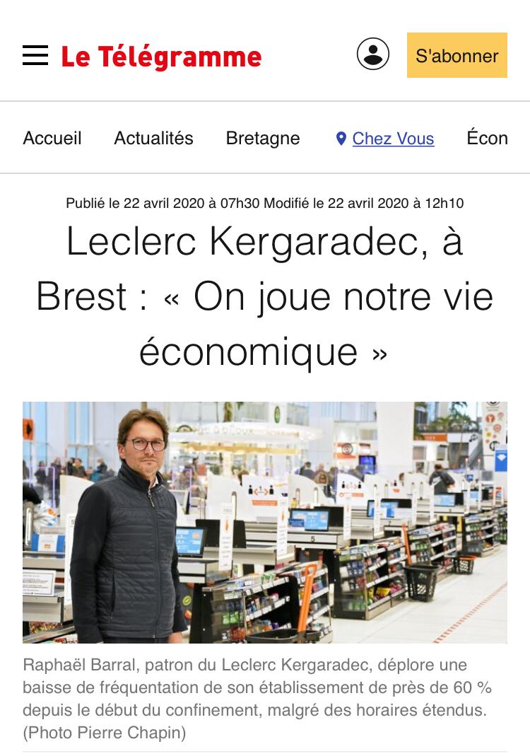 Coronavirus : quelles conséquences économiques pour la grande distribution ? Coronavirus économie hypermarchés