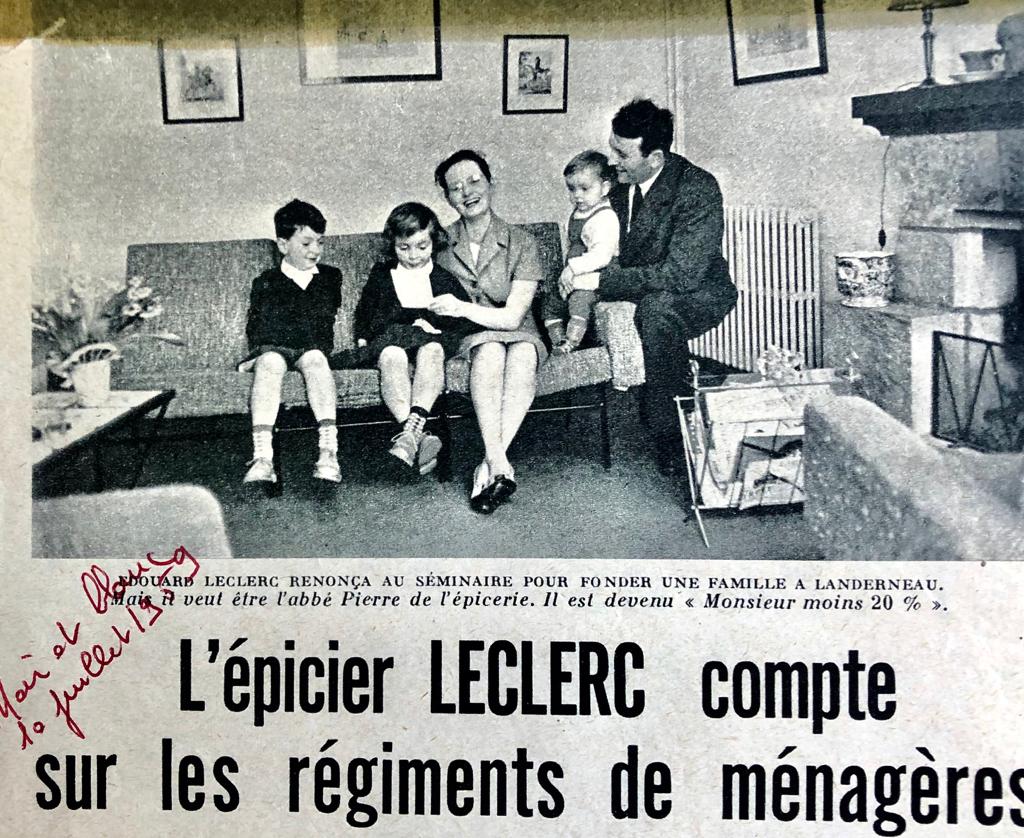 Souvenirs, souvenirs : quelques photos du grenier ! Leclerc photos anciennes