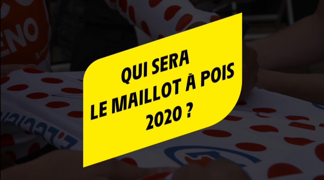 Maillot à pois Tour de France 2020