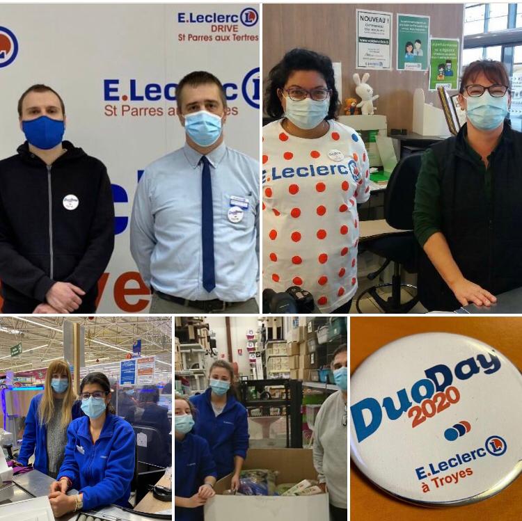 DuoDay chez E.Leclerc pour favoriser l'intégration des personnes en situation de handicap Duo Day Handicap