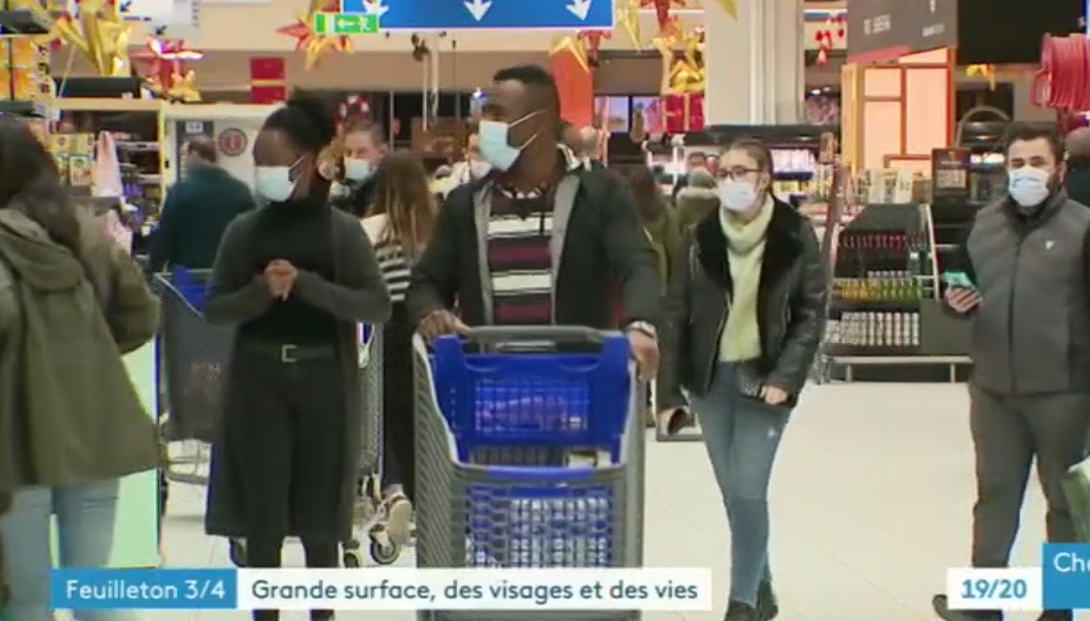 Covid : comment les hypermarchés font face à la crise Covid Hypermarchés Reportage
