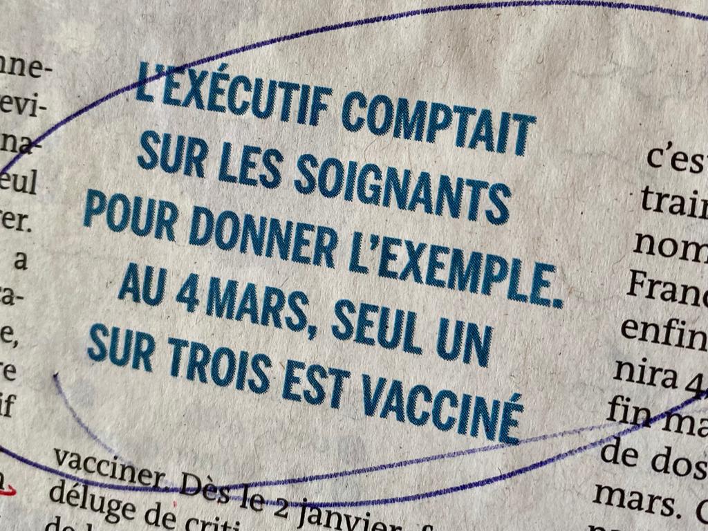 Vaccin et soignants