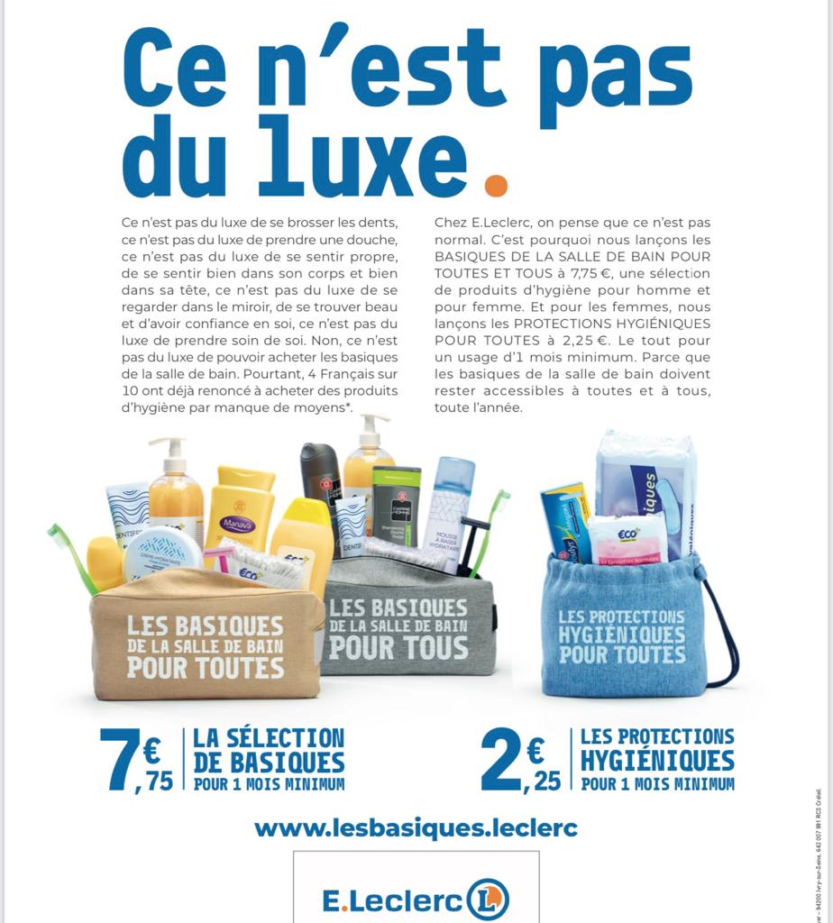Hygiène moins cher