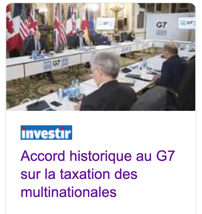 Taxe multinationales