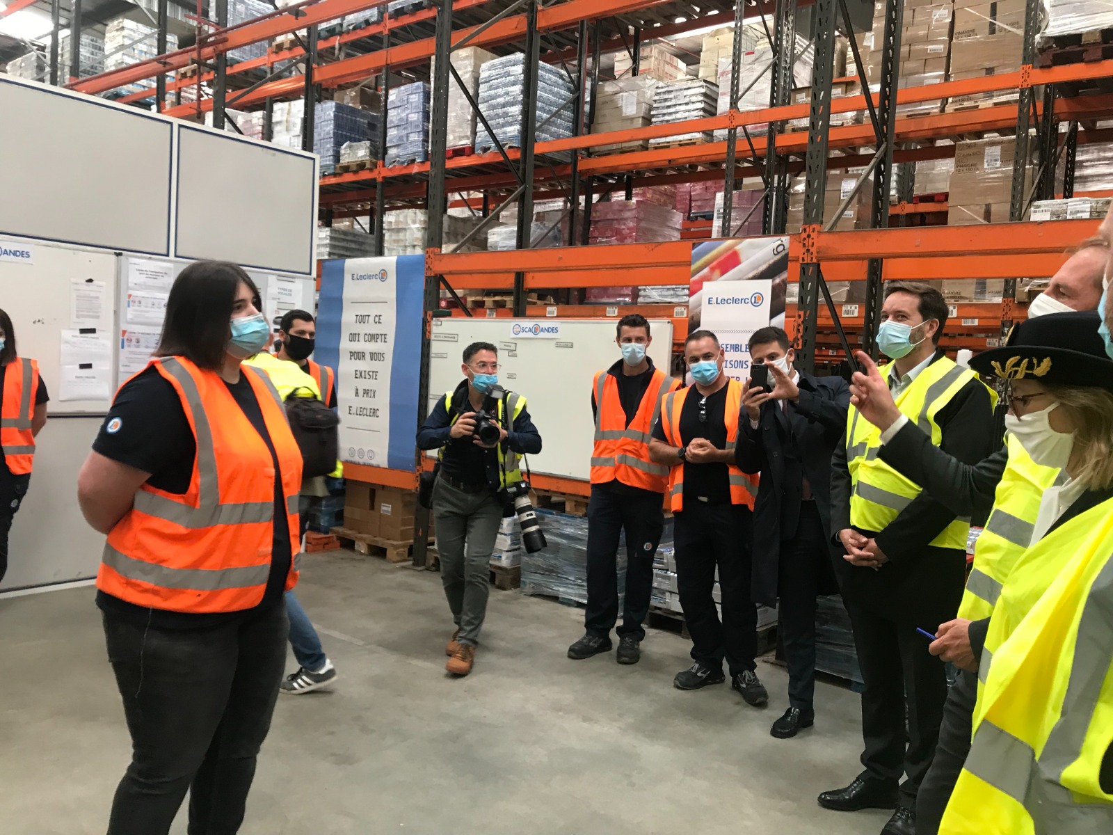 Leclerc vetement 2025 professionnel