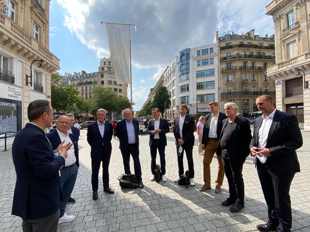 Visite Bourse du Commerce