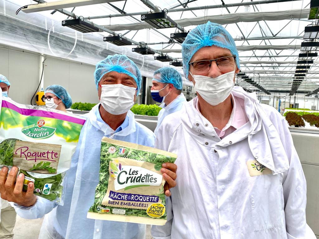 Visite au coeur des "Crudettes" ! Les Crudettes salades