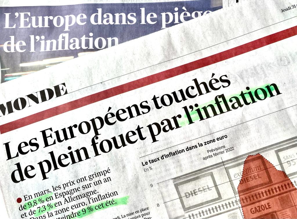 L'inflation explose, et ce n'est pas à cause de la guerre en Ukraine Inflation