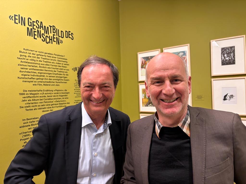 Le Cartoonmuseum de Bâle expose l'oeuvre de Blutch ! 