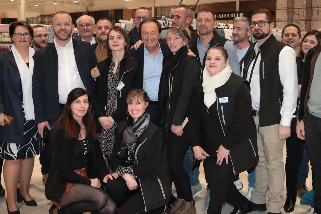 Inauguration du centre E.Leclerc totalement rénové de Laon - Chambry