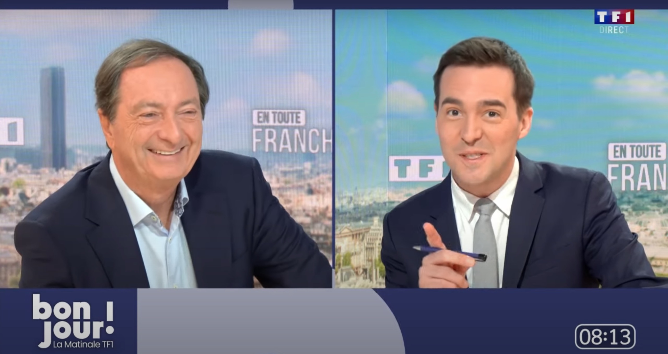 Michel-Edouard Leclerc invité de "Bonjour" sur TF1