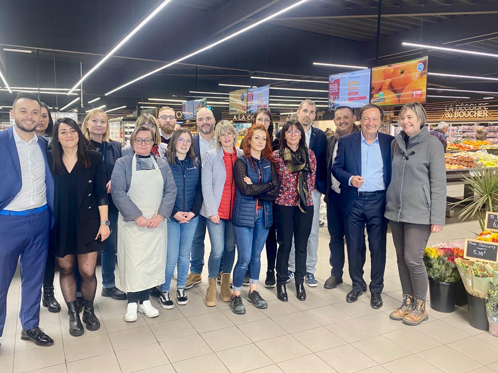 Visite du centre E.Leclerc de Tournon, au coeur de la Savoie ! 