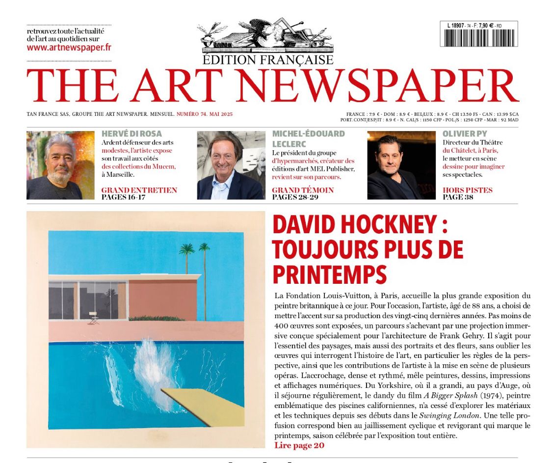 Michel-Edouard Leclerc en interview dans The Art Newspaper Michel-Edouard Leclerc en interview dans The Art Newspaper