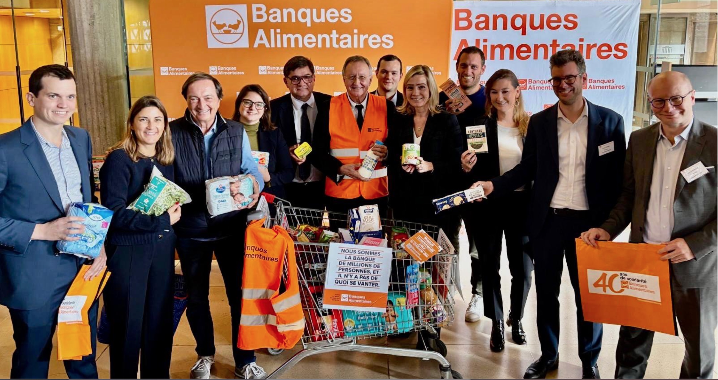 E.Leclerc aux côtés des banques alimentaires depuis 15 ans.