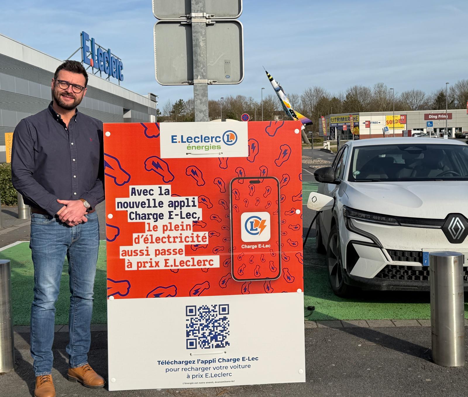 "Charge E-Lec" : la recharge électrique à prix E.Leclerc !