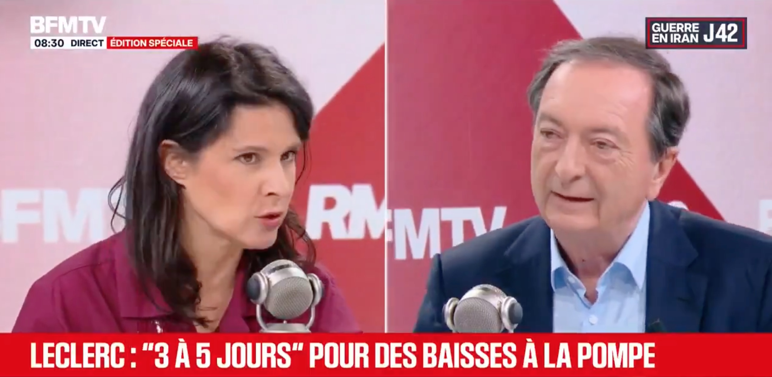 Iran, détroit d'Ormuz, prix des carburants, consommation : j'étais ce matin l'invité d'Apolline de Malherbe pour répondre à toutes les questions d'actualité.