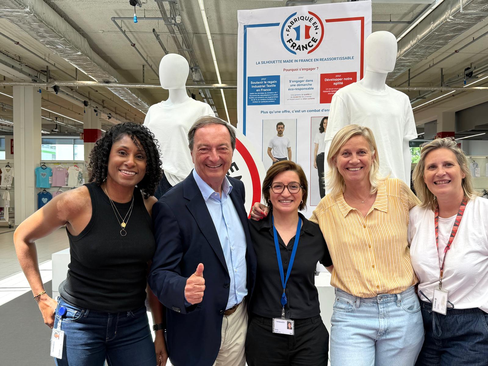 Le textile, chez E.Leclerc, résiste plutôt bien à la concurrence des plates-formes du e-commerce ! 