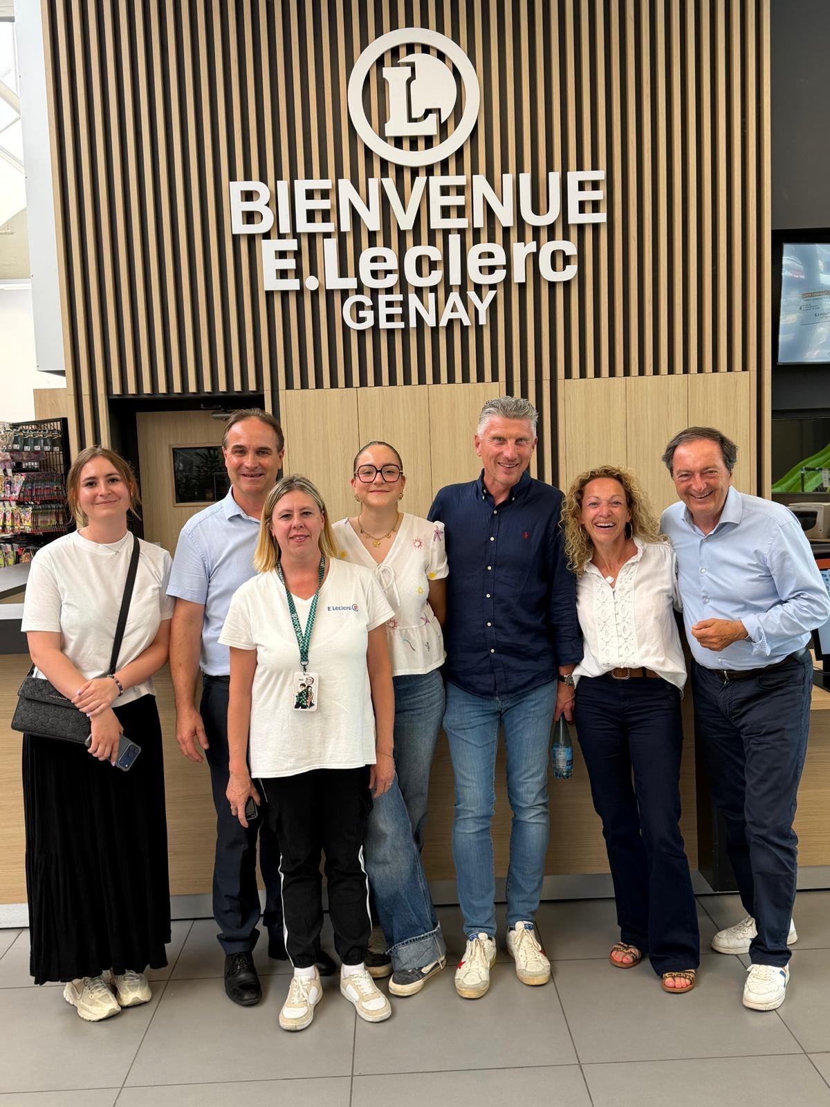 Visite du centre E.Leclerc de Genay, près de Lyon ! 