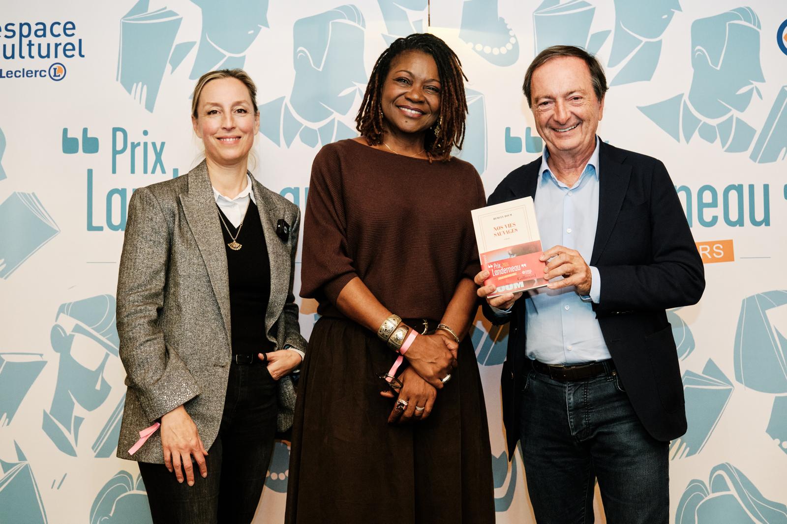 Hemley Boum remporte le Prix Landerneau des Lecteurs avec son formidable roman "Nos vies sauvages"