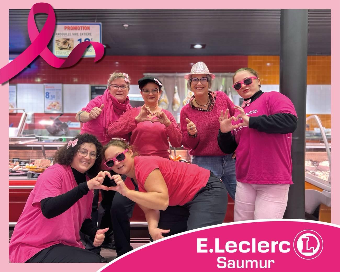Les magasins E.Leclerc aux couleurs d’Octobre Rose