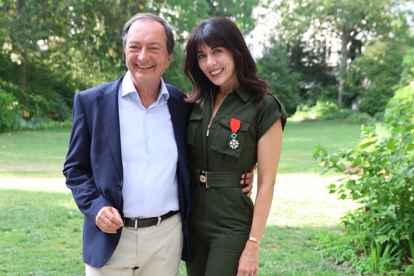 Un honneur : j'ai remis la Légion d'Honneur à Nolwenn Leroy