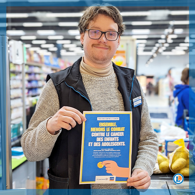 L'opération "Tous unis contre le cancer" jusqu'à la fin du mois dans vos centres E.Leclerc