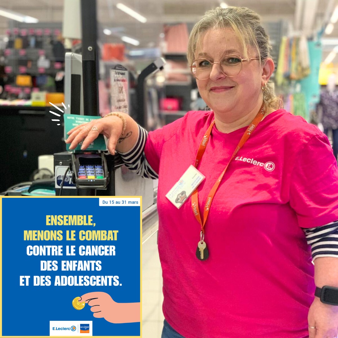 L'opération "Tous unis contre le cancer" jusqu'à la fin du mois dans vos centres E.Leclerc