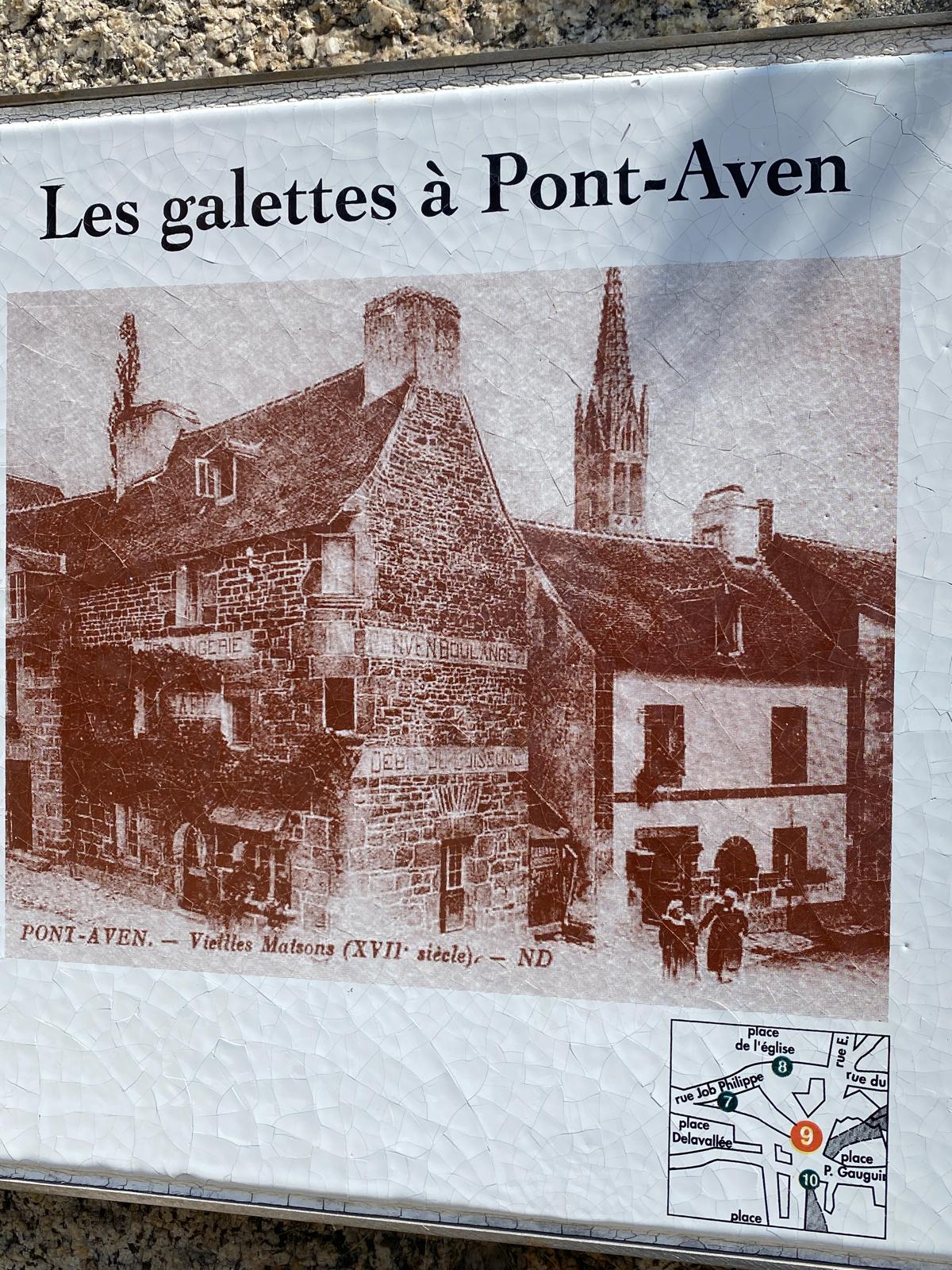 Carte postale : une promenade paisible à Pont-Aven