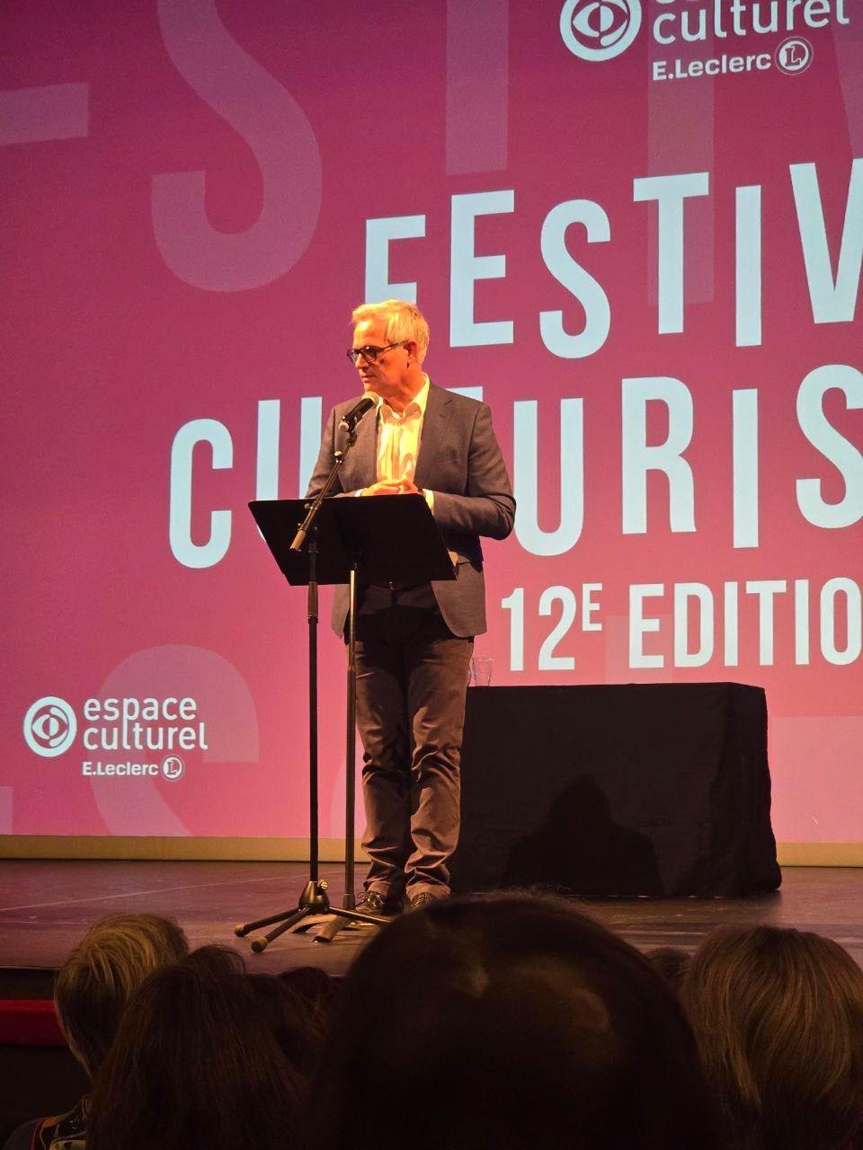 Culturissimo : une rencontre en toute simplicité avec l'immense acteur Denis Podalydès à Troyes