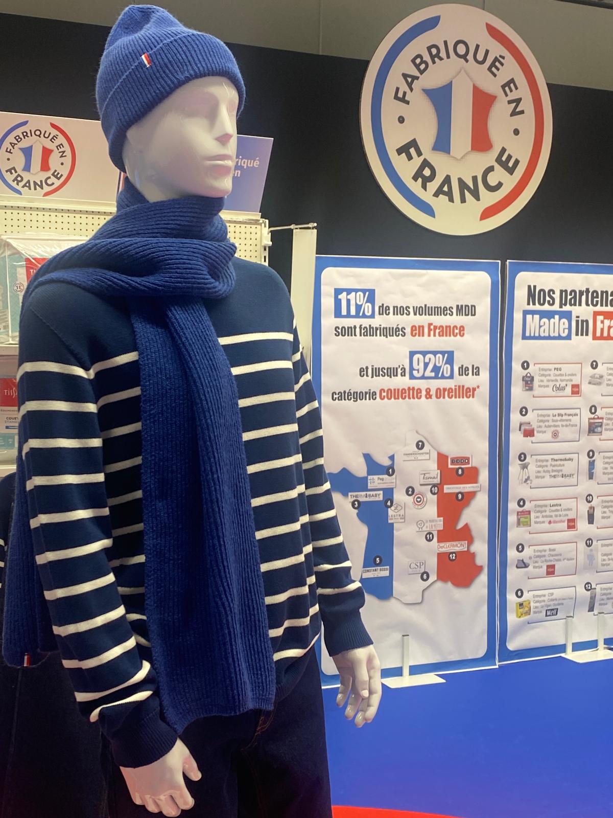 Le "Made In France" plus que jamais présent chez Leclerc Textiles !