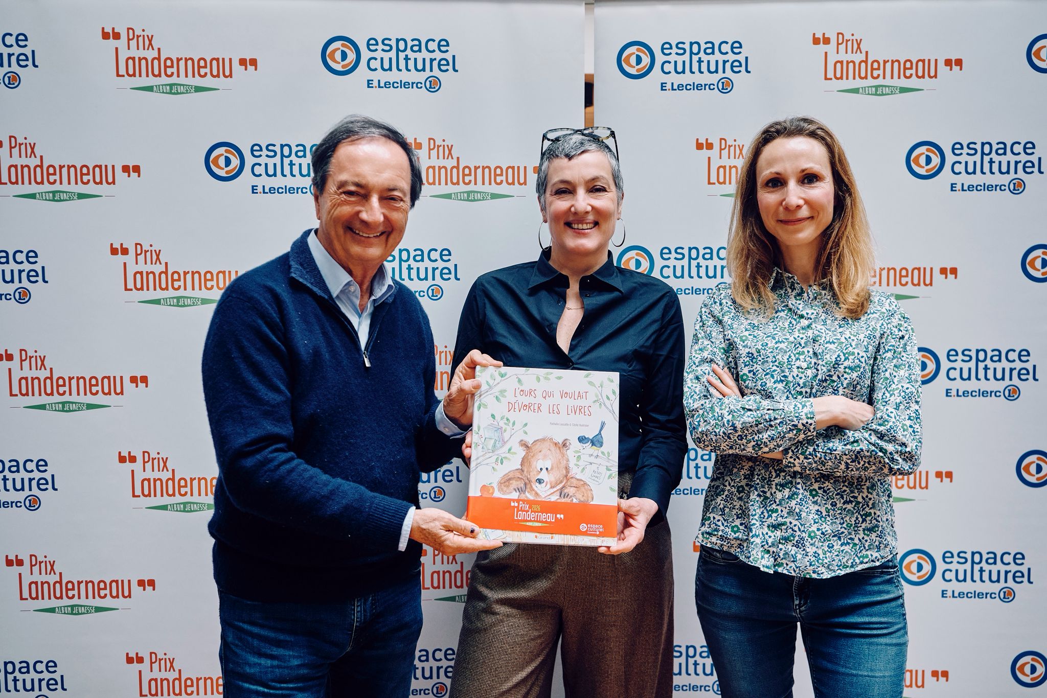 Le prix Landerneau de l’album jeunesse est attribué à "L’Ours qui voulait dévorer les livres" !