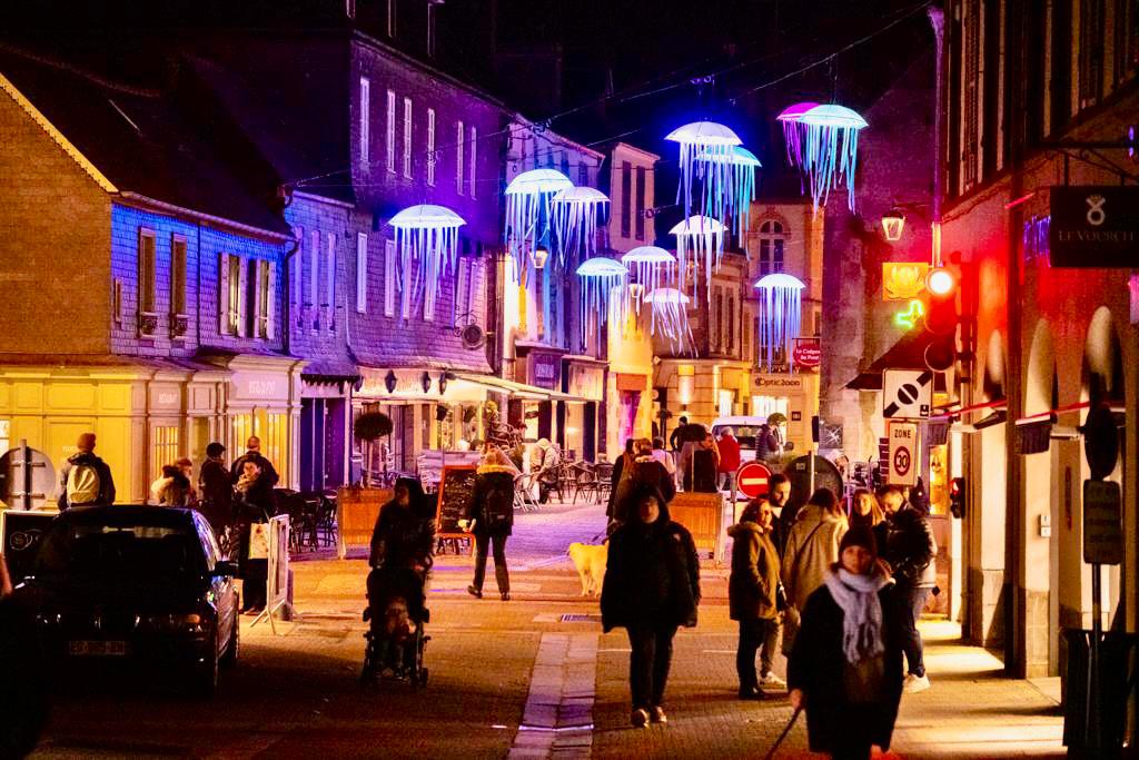 Noël à Landerneau : photo des illuminations