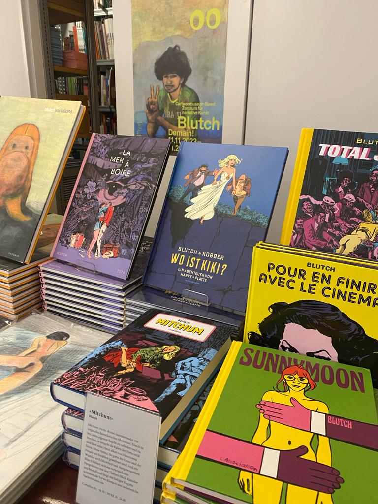 Le Cartoonmuseum de Bâle expose l'oeuvre de Blutch ! 