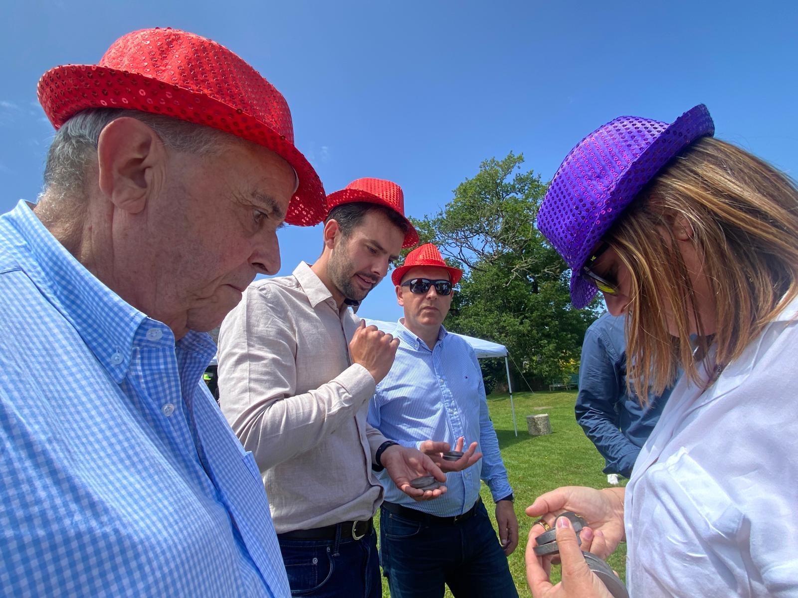Séminaire : comment j'ai appris à jouer au palet breton aux "Ateliers de Trevignon" !